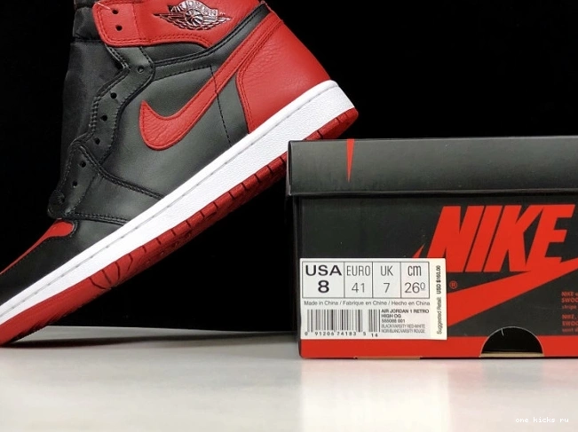 Chep Onekick OG Retro High Jordan 1 Banned Air 555088-001 0527